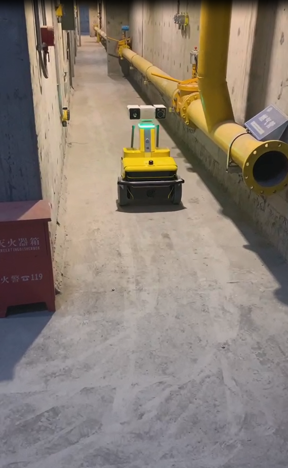 地下綜合管廊巡檢機器人